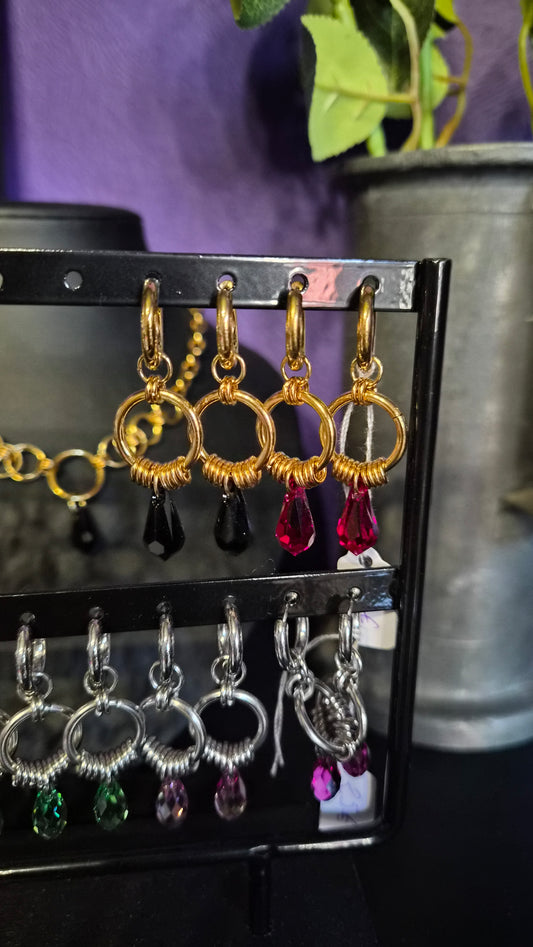 Boucles et collier pour Liwawitch